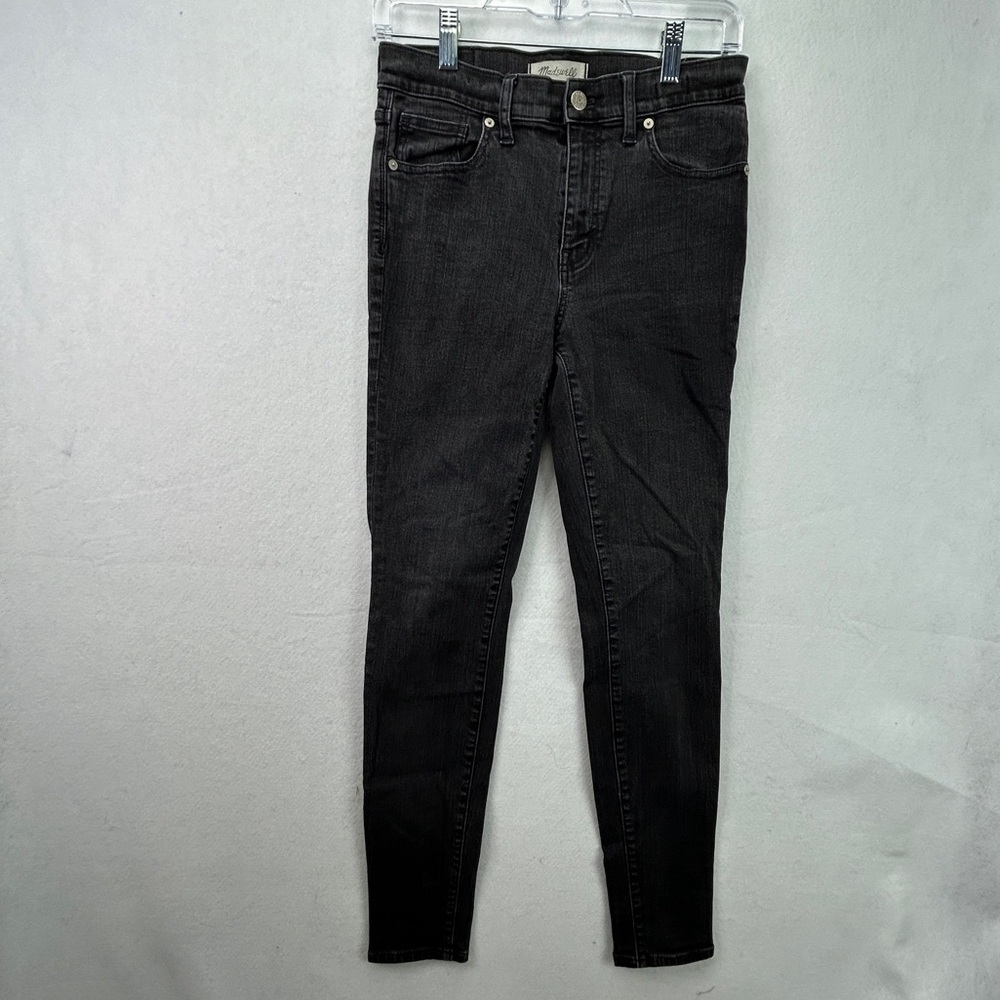 Madewell 9” High Riser Skinny Skinny size 28 Gray Denim Jeans- 630